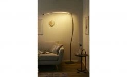 B-Leuchten LED-Stehleuchte, 1-flammig, anthrazit