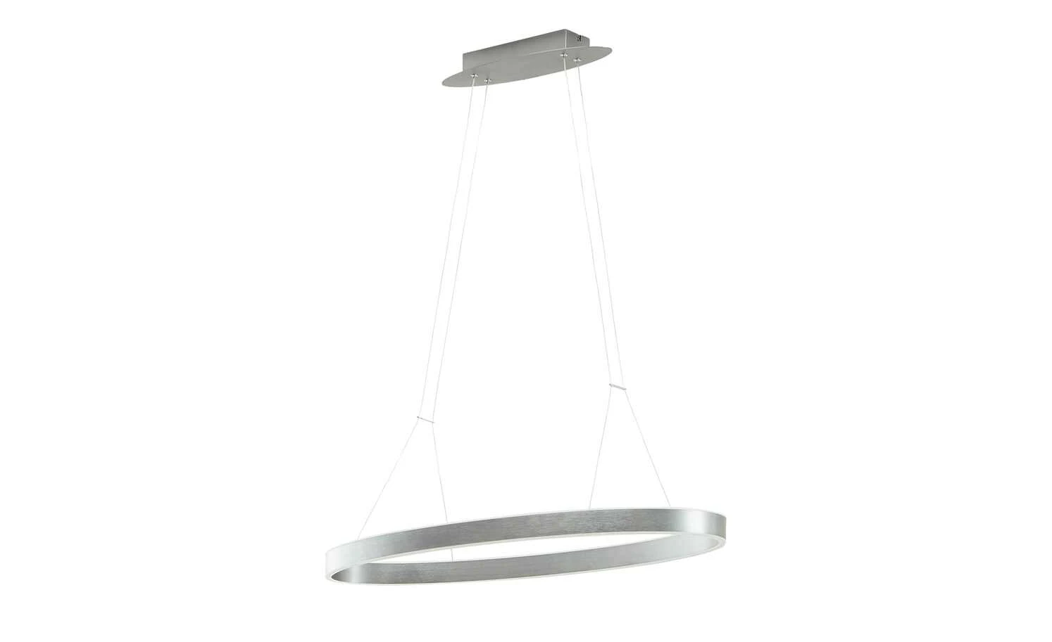 B-Leuchten LED-Pendelleuchte, anthrazit/silberfarben, oval – Bild 4