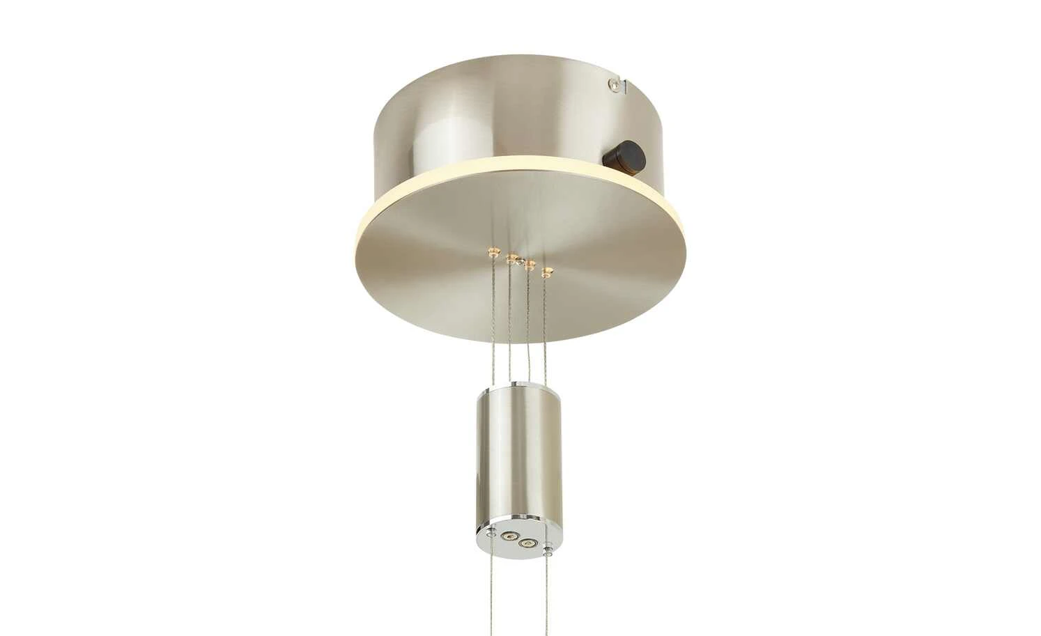 B-Leuchten LED-Pendelleuchte, 1-flammig, nickel-matt – Bild 10