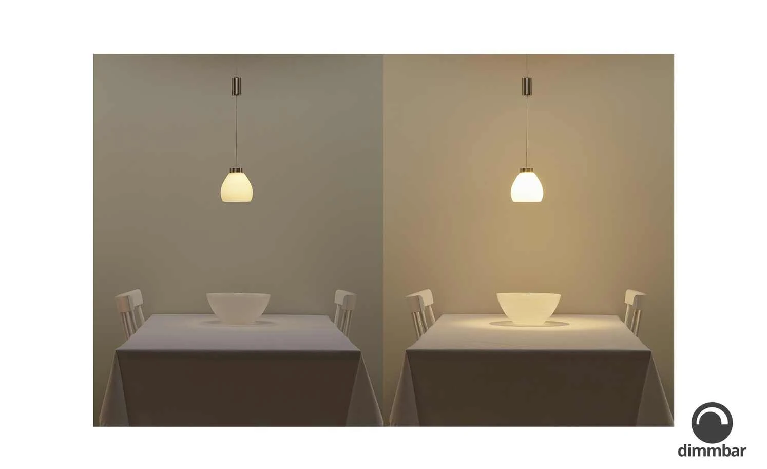 B-Leuchten LED-Pendelleuchte, 1-flammig, nickel-matt