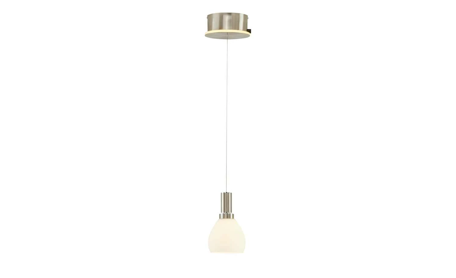 B-Leuchten LED-Pendelleuchte, 1-flammig, nickel-matt – Bild 6