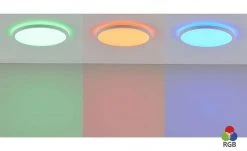 LED- Panel weiß rund, mit Hintergrundbeleuchtung | 15|W