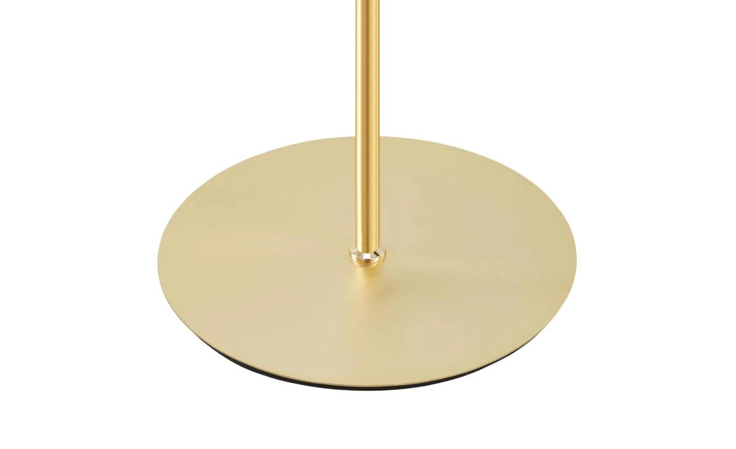 Trio LED-Stehleuchte, messing-matt, geschwungen | messingfarben – Bild 6