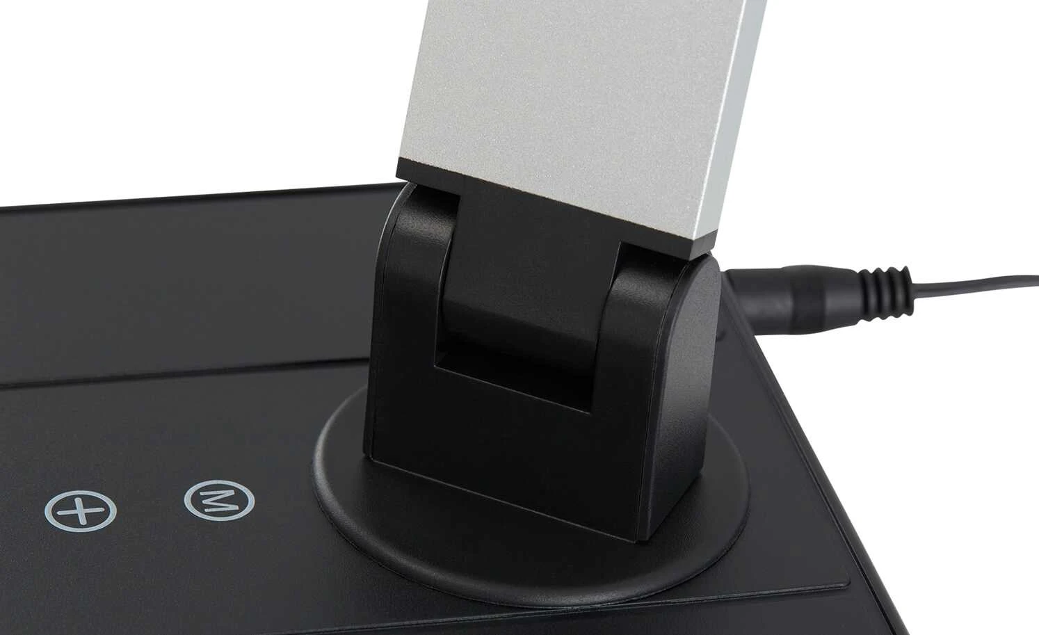 KHG LED-Tischleuchte, 1-flammig, Alu/schwarz – Bild 10