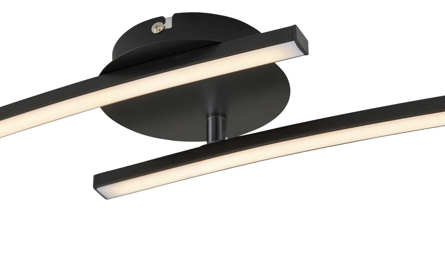 KHG LED-Deckenleuchte, 2-flammig, schwarz – Bild 3