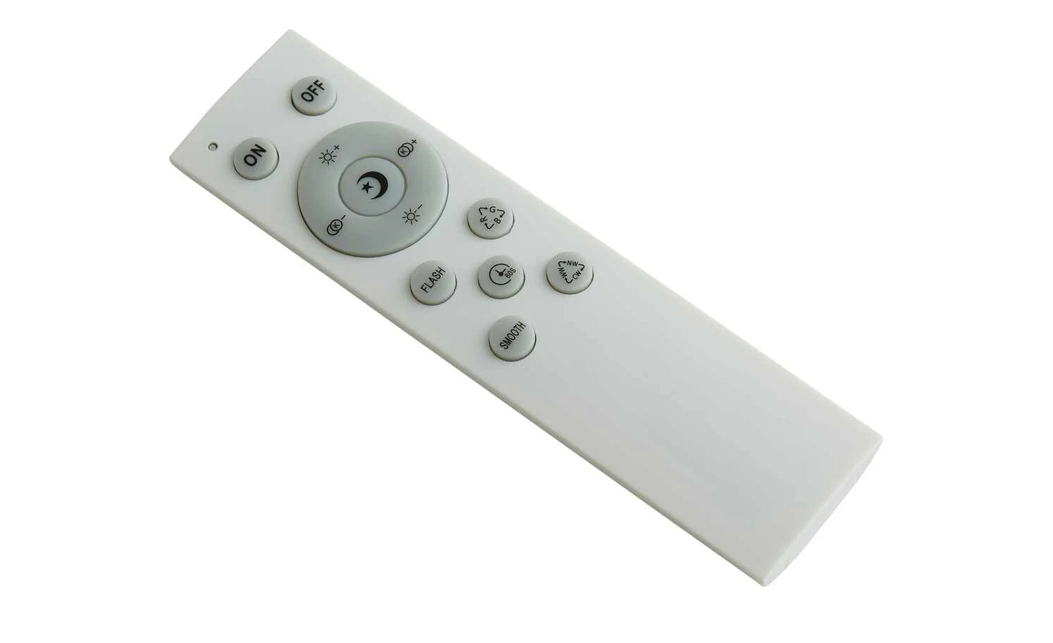 KHG Smart-Home Deckenleuchte, Stoffschirm weiß mit Stanzung – Bild 5