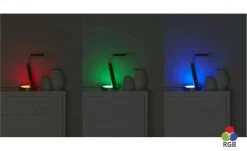 Meisterleuchten LED-Tischleuchte, 1-flammig, weiß/rose´