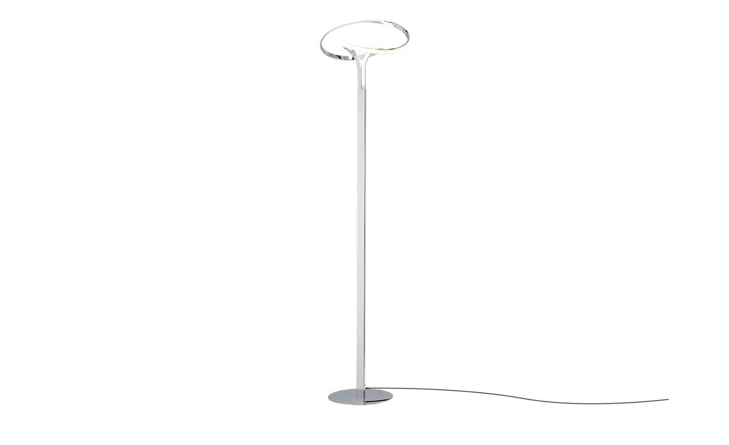 KHG LED-Stehleuchte, 1-flammig, chrom