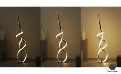 Wofi LED-Stehleuchte, 1-flammig, chrom