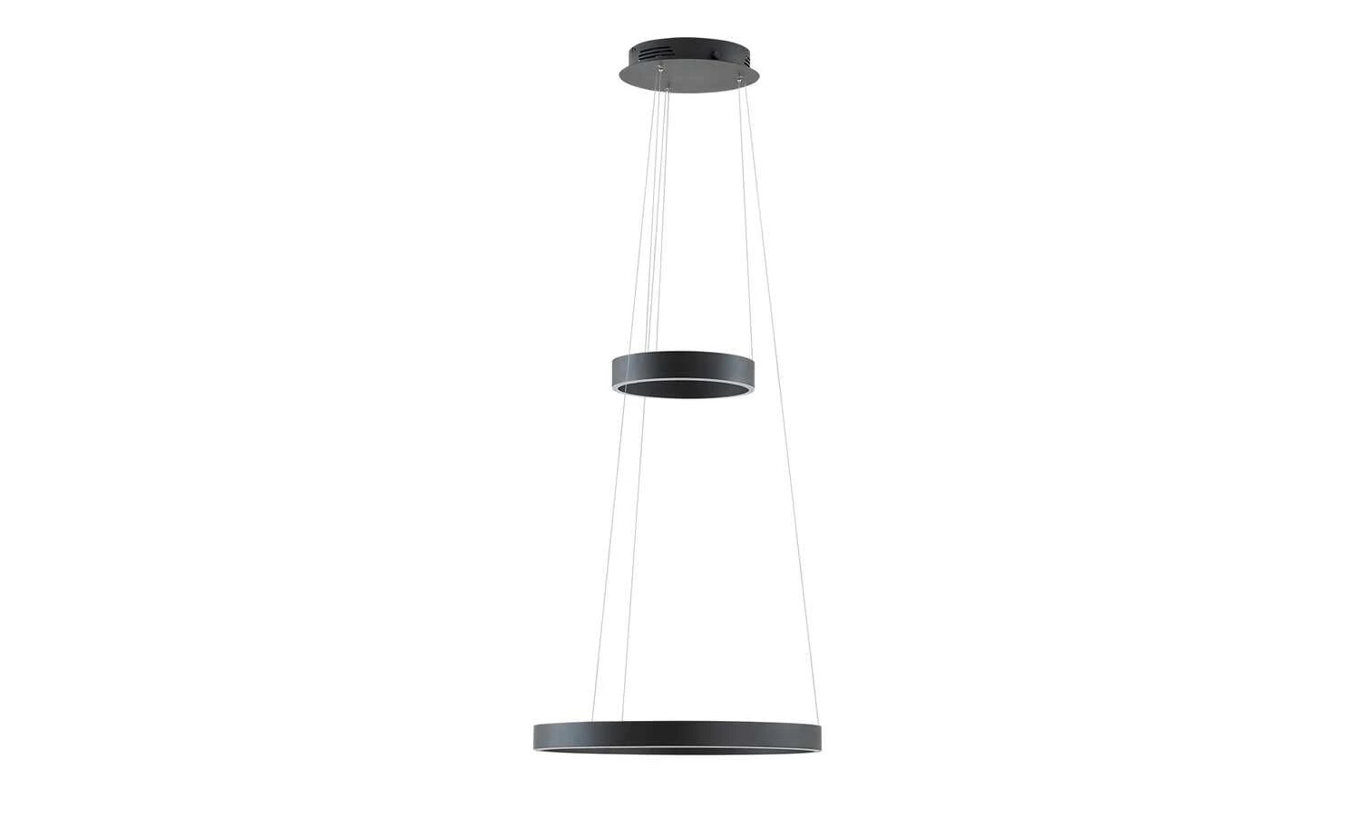 B-Leuchten LED-Pendelleuchte, schwarz `Ringe´ – Bild 10