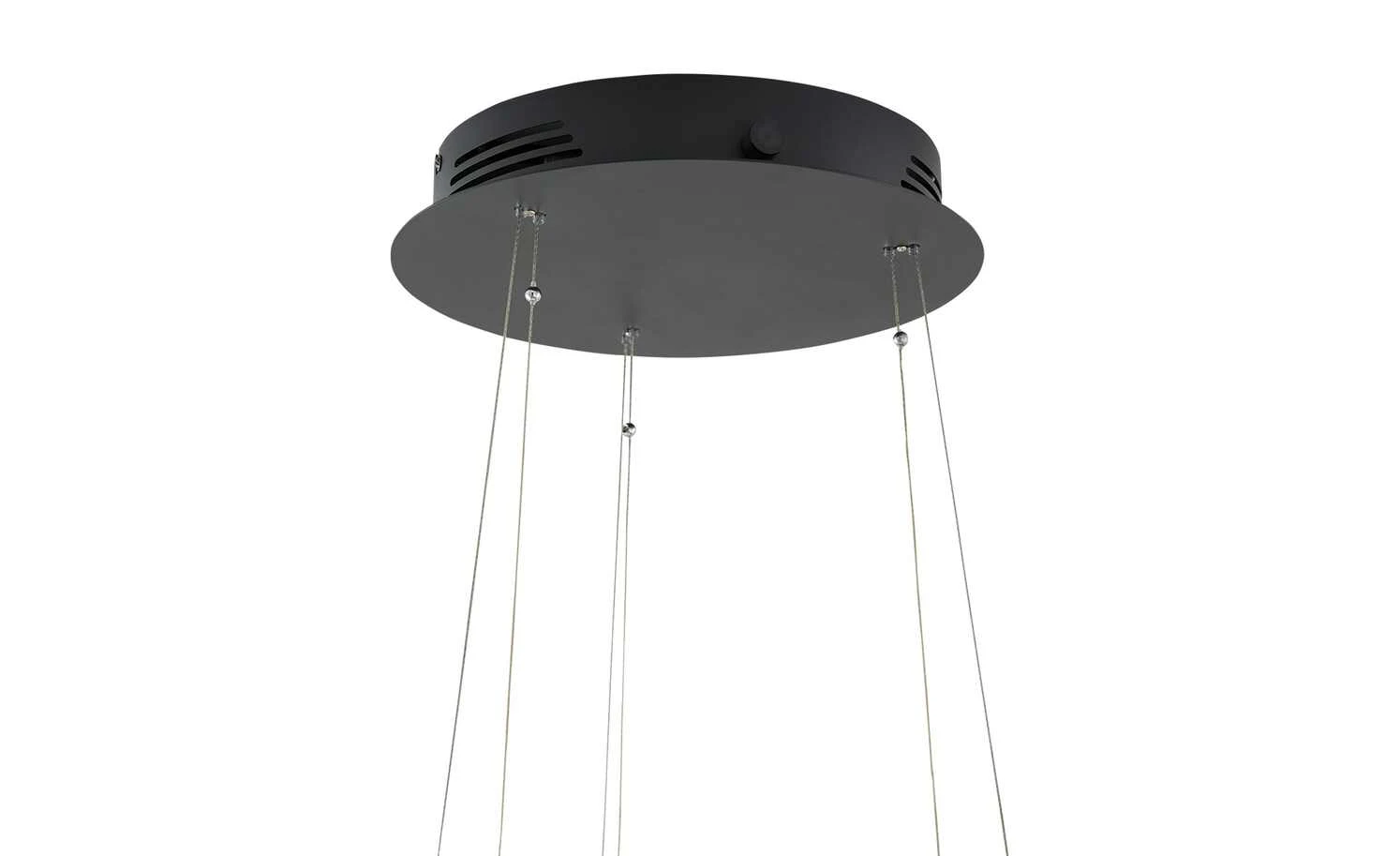 B-Leuchten LED-Pendelleuchte, schwarz `Ringe´ – Bild 7