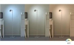 B-Leuchten LED-Stehleuchte, 1-flammig, grau