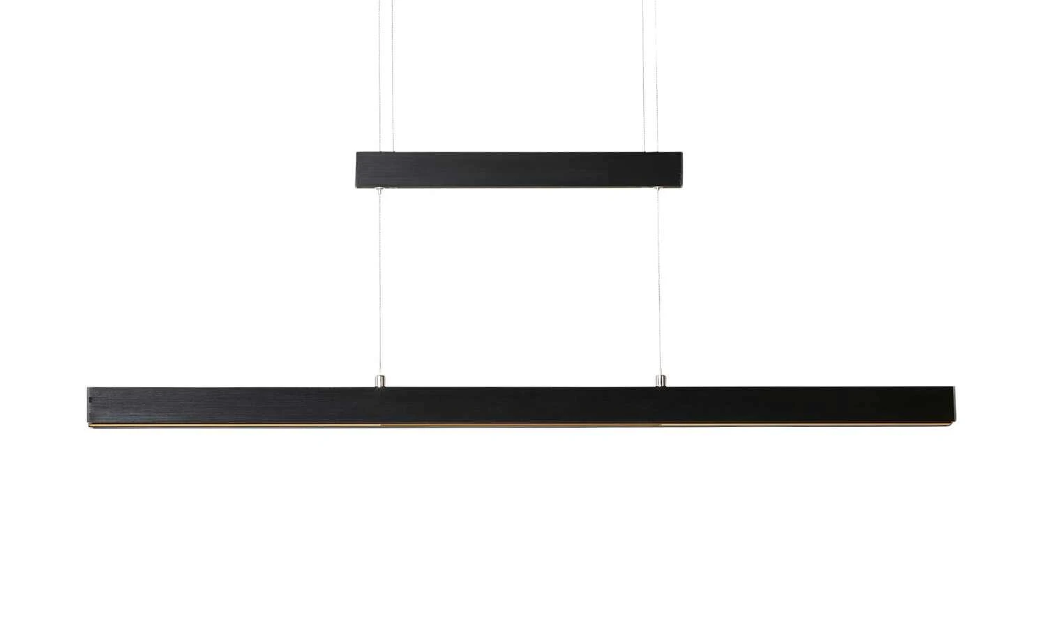 Trio LED-Pendelleuchte, schwarz mit Up & Down Light