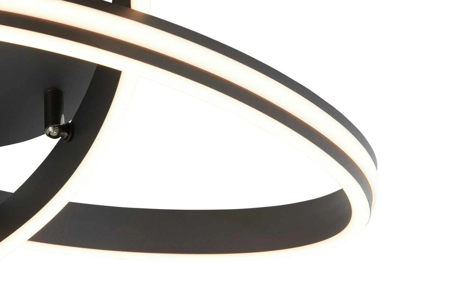 Trio LED-Deckenleuchte, schwarz, ´gedreht´ – Bild 6