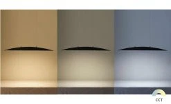 Fischer-Honsel LED-Pendelleuchte, schwarz matt/ antik mit Dimmer