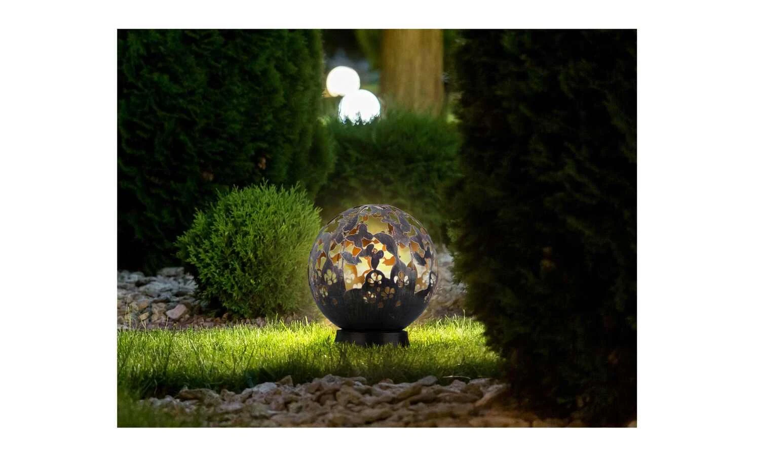 Solar-Kugel, schwarz