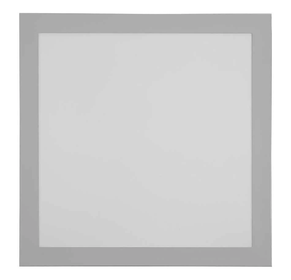 LED-Paneel, Alufarben mit Fernbedienung, quadratisch `klein | 30|cm 30|cm 18|W