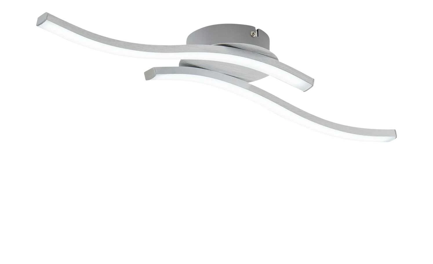 KHG LED-Deckenleuchte, 2-flammig, alufarben – Bild 4