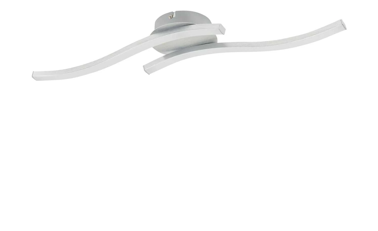 KHG LED-Deckenleuchte, 2-flammig, alufarben – Bild 3