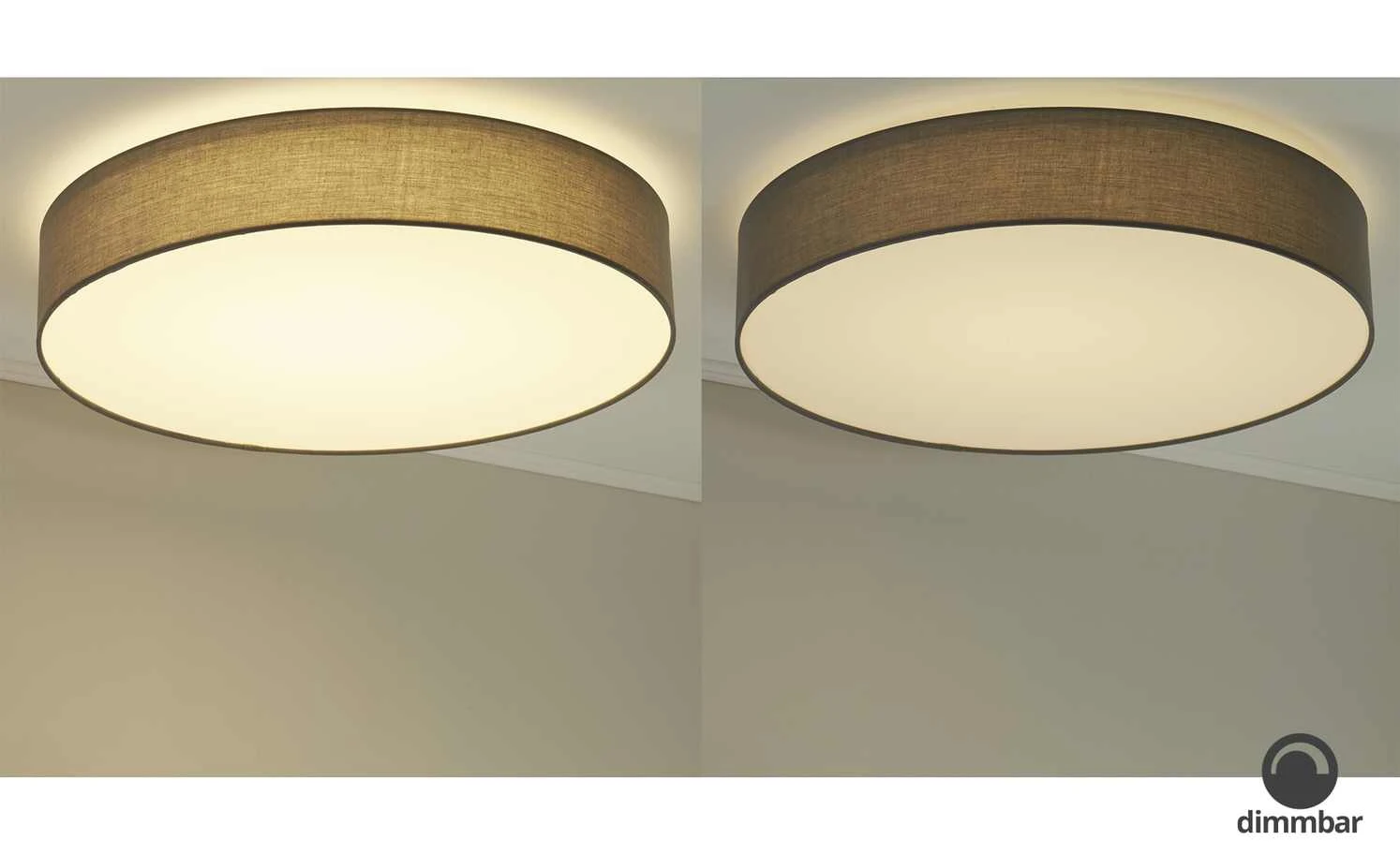 KHG LED-Deckenleuchte | Grau – Bild 2