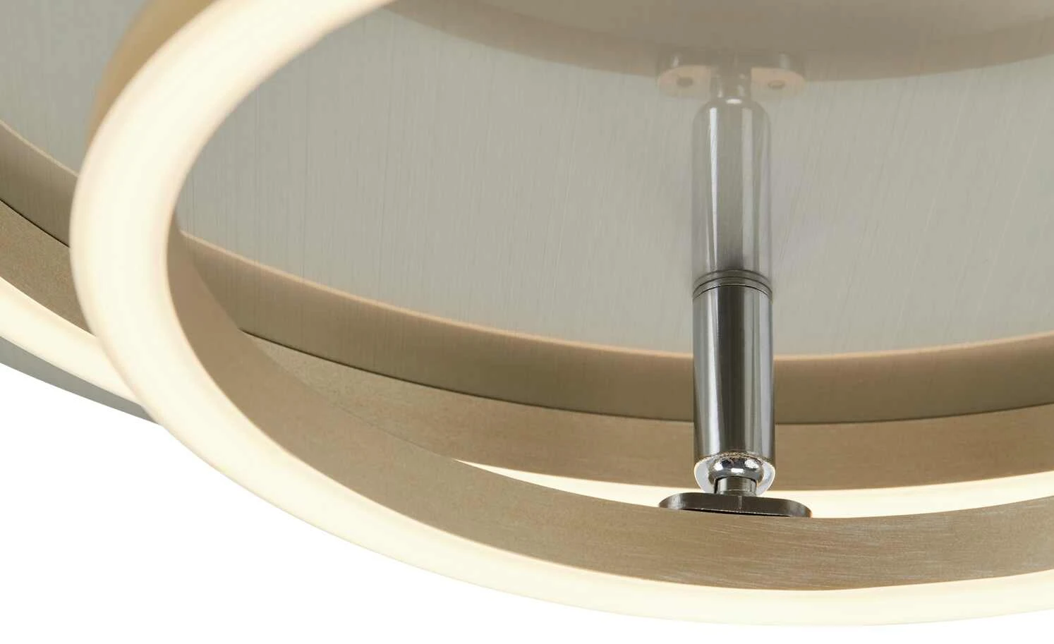 Meisterleuchten LED-Deckenleuchte, 2-flammig, chrom ´2 Ringe´ – Bild 4