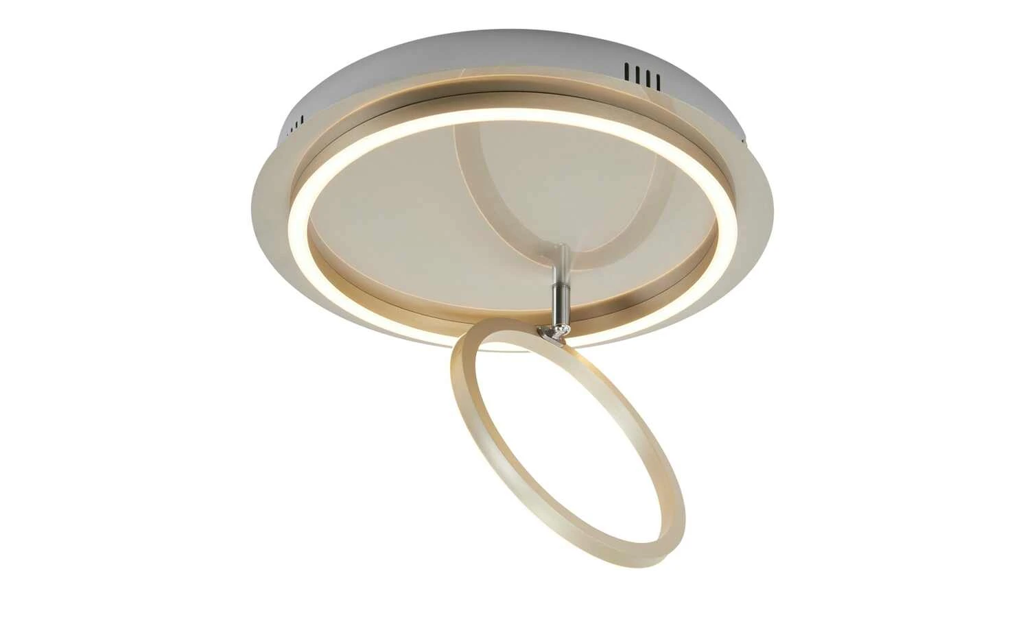 Meisterleuchten LED-Deckenleuchte, 2-flammig, chrom ´2 Ringe´ – Bild 6
