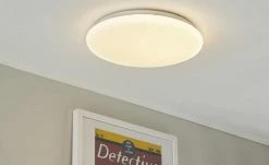 Paul Neuhaus LED-Deckenleuchte, weiß mit Bewegungsmelder