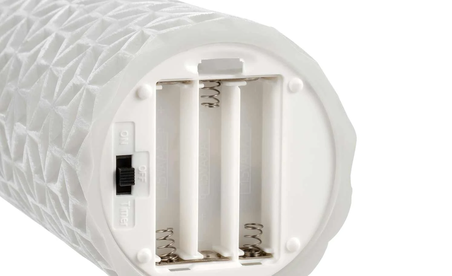 LED-Echtwachs-Kerzen 2er-Set, weiß – Bild 6